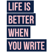 Life Words Sticker by Les Jolis Cahiers