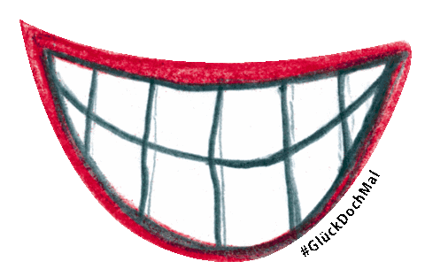 Glueck Sticker by ministeriumfuerglueck