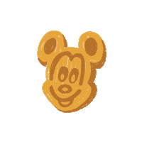 rabeccky disney breakfast mouse magical Sticker