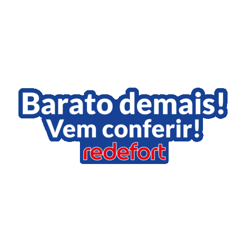 Barato Demais Sticker by Mercados Redefort