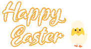 Happy Joyeuses Paques Sticker by Aurelie Magnan