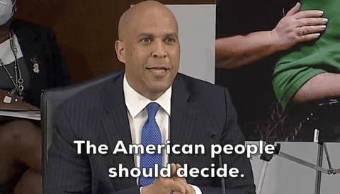Cory Booker GIF by GIPHY News