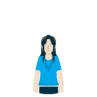 Chatting Social Media Sticker by VismeApp