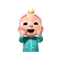 Excited Animation Sticker by Moonbug