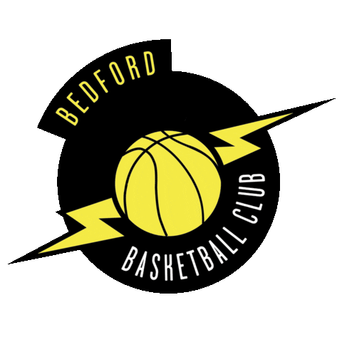 bedfordthunder giphyupload basketball thunder bedford Sticker