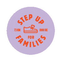 rmhbc step up ronald mcdonald house why i walk home away from home Sticker