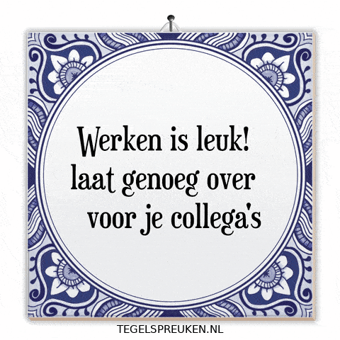 Teamwork Nl GIF by Tegelspreuken.nl