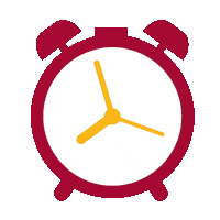 reloj estudiante Sticker by Universidad de Sevilla