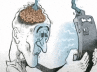 Scrolling Social Media GIF
