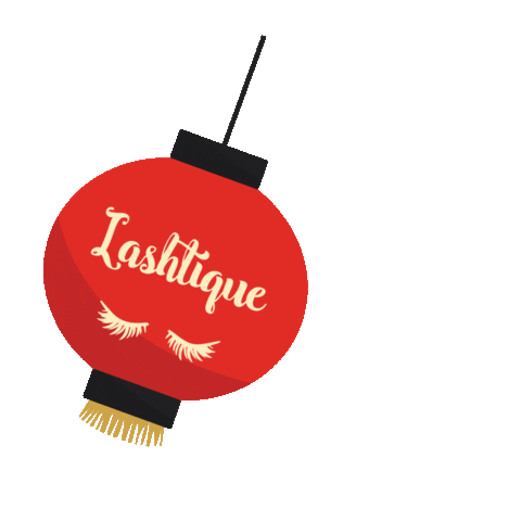 Chinese Lashes Sticker by lashtiqueid