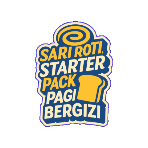 SARIROTIROTINYAINDONESIA giphygifmaker roti sarapan sari roti Sticker