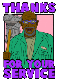 Thanks Quarantine Sticker by Richie Brown