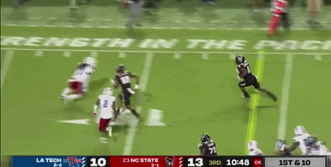 therealessad giphygifgrabber touchdown td nc state GIF