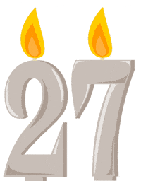 Flickering Twenty-Seven GIF