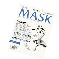 Magazine Sticker by maskmatters