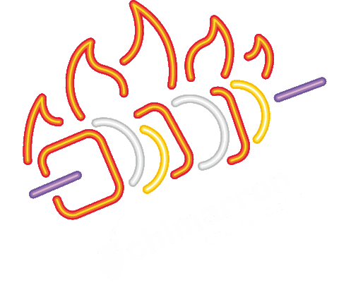 Neon Steak Sticker by Chimarron Churrascaria