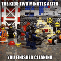 Smash Lego Movie GIF by LEGO