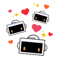 Happy In Love Sticker by Nuevo Foundation