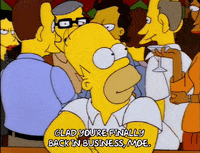 homer simpson beer GIF