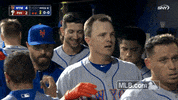 new york mets handshakes GIF by MLB