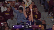College Basketball Teammates GIF by Northwestern Athletics