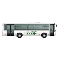 coleurb onibus transporte coletivo coleurb Sticker