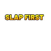 Slap First Slap Hard No Mercy Sticker by Vinyl Bandits