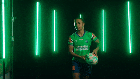 Rugby League Try Celebration GIF by Canberra Raiders