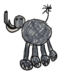 Elephant Sticker