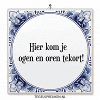 Nl Wow GIF by Tegelspreuken.nl