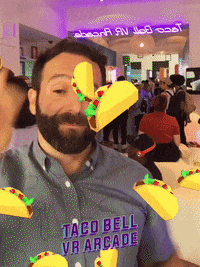 vrarcade GIF by Taco Bell VR Arcade