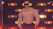 Johnny Bravo Fun GIF by The Voice of Italy