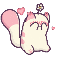 Cat Love Sticker by Castaways