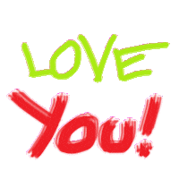 I Love You Sticker
