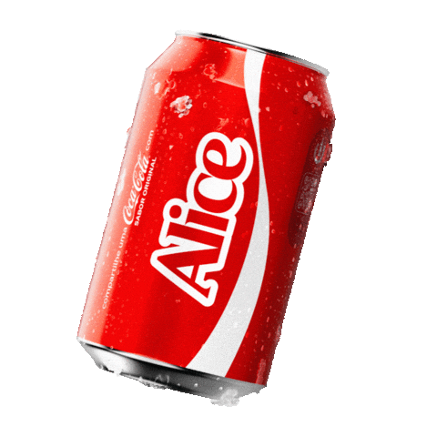 Coca Cola Alice Sticker by Coca-Cola Oficial