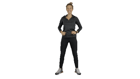 Squat Kimberly Sticker by Newborn Fit Mama