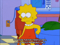 excited lisa simpson GIF