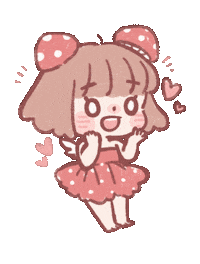 cherryrabbit cherryrabbit cherriuki cherririi mushroomgirl Sticker