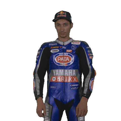 Full Throttle Thumbs Down Sticker by WorldSBK