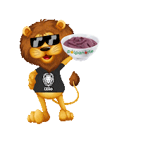 distribuidoraleao acai leao distribuidoraleao Sticker