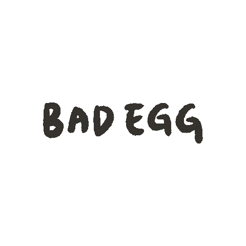 Bad Guy 手寫字 Sticker