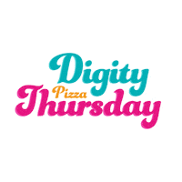 DigityUK pizza marketing digital marketing wokingham Sticker