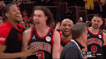 Chicago Bulls Celebration GIF by NBA
