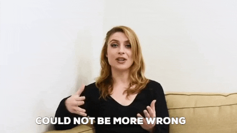 You Are Wrong Fangirl GIF by Temple Of Geek