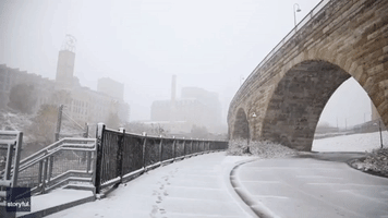 Record-Breaking Snowfall Hits Minneapolis