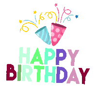 Happy Birthday Sticker