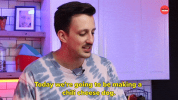 Making A Chili Cheese Dog