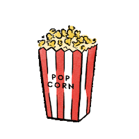 Pop Corn Movie Popcorn Sticker by kate spade new york