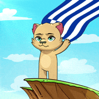 Greek Flag GIF by Kabu