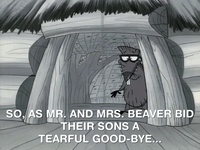 nickrewind nicksplat angry beaver GIF